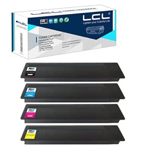 lcl compatible toner cartridge replacement for toshiba t-fc415u t-fc415uk t-fc415u-k t-fc415u-c t-fc415u-m t-fc415u-y high yield e-studio 2515ac 3015ac 3515ac 4515ac 5015ac printers (4-pack)