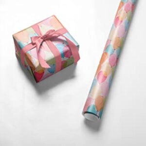 Wrapping Paper Roll - 17 Inch X 120 Inch Per Roll - 3 Different Design Gift Wrap Paper for Birthday, Baby Shower Celebrate Occasions