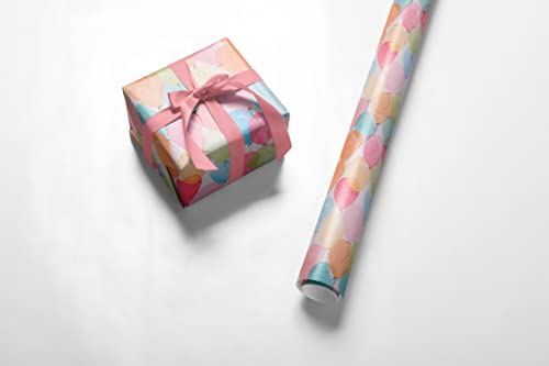 Wrapping Paper Roll - 17 Inch X 120 Inch Per Roll - 3 Different Design Gift Wrap Paper for Birthday, Baby Shower Celebrate Occasions