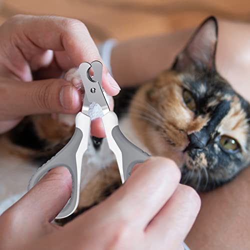 Cat Nail Clipper, Cat Claw Clippers, Professional Cat Claw Trimmer, Pet Nail Clippers for Small Animals Such as Puppies, Kittens, Birds, Rabbits, Kitten Ferret