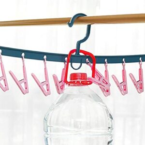 TUNKENCE Clothes Drying Rack One Line Type Socks Drying Underwear Artifact Household Baby Multi Clip Windproof Socks Drying Rack Christmas Decorations