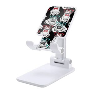 funny frogs funny foldable desktop cell phone holder portable adjustable stand desk accessories