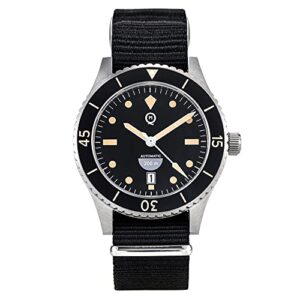 qm nh35 dive automatic mechanical men's watch fifty search diving retro luminous saphire glass cramic bezel 8020nh