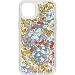 OtterBox Symmetry Series+ Clear Antimicrobial Case with Magsafe for iPhone 14 Plus (Only) - Non-Retail Packaging - Flower Fields (Graphic)