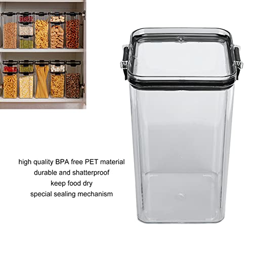 Kitchen Organization, Multipurpose Food Grade Food Storage Containers Special Sealing Mechanism Keep Dry BPA Free Clear  for Grains(#2)
