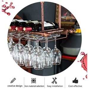 Ceiling Stylish Simplicity Wine Bottle Rack Stylish Simplicity Industrial Metal Retro Stylish Simplicity Down Home Glass Goblet Rack Kitchen Cutlery Bottle Holder Adjustable Height Bar Floating Wine