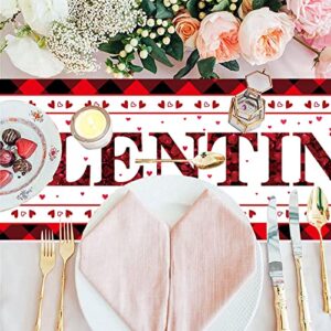 Galentines Day Table Runner Valentines Day Linens Table Cloth Dresser Scarves Galentines Day Decorations for Galentines Day Party Favors Table Decorations