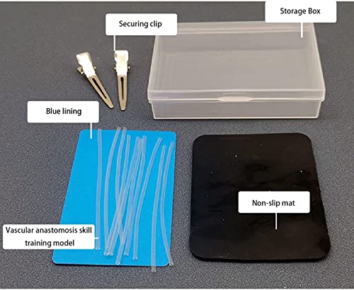 MASKIS Complete Suture Practice Kit, Microscopy Vascular Anastomosis Suture Practice Model Training, Does Not Easily Break Training Tool Model for Teaching Study Display