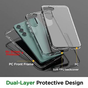 AICase for Galaxy S23 Case Clear Case(6.1"),Heavy Duty Drop Protection Full Body Rugged Shockproof/Dust Proof 3-Layer Military Protective Tough Durable for Samsung S23 6.1 5G
