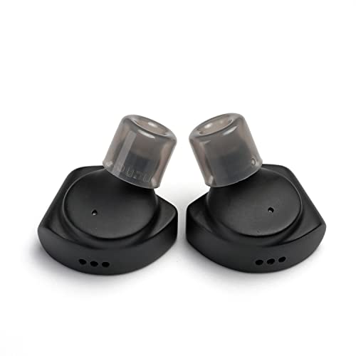 HiFiGo DUNU S&S (Stage & Studio) Silicone Eartips f or 4.0mm-6mm Nozzle, Ear Tips Replacement for Wireless Earbud, in- Ear Earphones (M(3 Pairs))