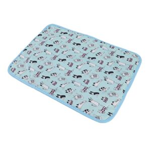 youthink pet warmer pad, comfortable low voltage usb waterproof washable cartoon cat dog electric blanket warm green for dogs cats pet heating warming mat 35 * 50cm 45w