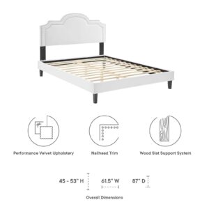 Modway Aviana Platform, Full, White