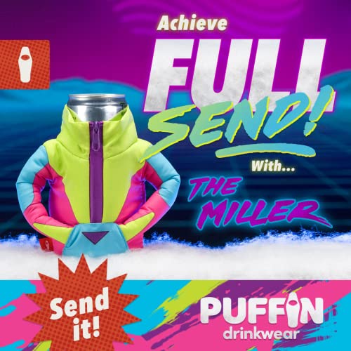 Puffin - The Miller Beverage Jacket, Insulated Can Cooler