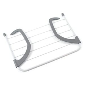 wodmb multifunctional collapsible windproof foldable clothes hanger drying rack underwear socks towels cloth pants