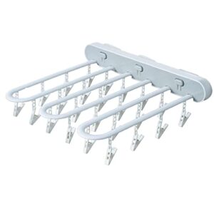 wodmb sock drying racks laundry drip hanger rectangle with pegs indoor outdoor clothesline hanging dryer clothespins