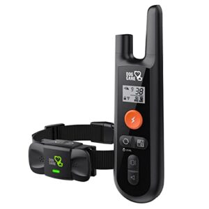 dog care dog shock collar with remote, dog training collars with 3 modes, waterproof electronic dog e collar with 1500ft remote, keypad lock for all dogs