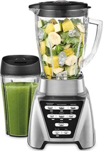 countertop pro 1200 blender - with glass jar, 24-ounce smoothie cup
