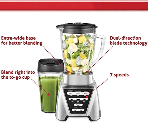 Countertop Pro 1200 Blender - with Glass Jar, 24-Ounce Smoothie Cup