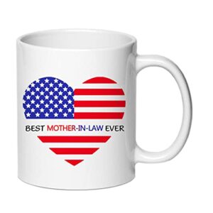 SIUNY Donald Trump Mother-In-Law Coffee Mugs - Novelty You're A Great Mother-In-Law Trump Gifts Mug - Mother-In-Law Gag Gifts for Birthday/Christmas Gifts for Mother-In-Law 11oz (Mother-in-Law Gifts)