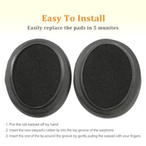 WH-CH710N/WH-CH700N Replacement Ear Pads Cooling Gel WH-XB900N Earpads Upgrade Ear Cushions Parts Accessories Compatible with Sony WH-CH710N/WH-CH700N/WH-XB900N/WH-RF400 Wireless Headphones (Black)