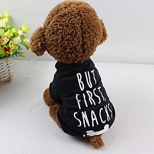 Small Puppies Clothes for Girls Pet Dog Clothing Polyester Staple Fiber Jersey Vest Puppy Costume for Small Dog Shirt Medium Sized Dog Pajamas