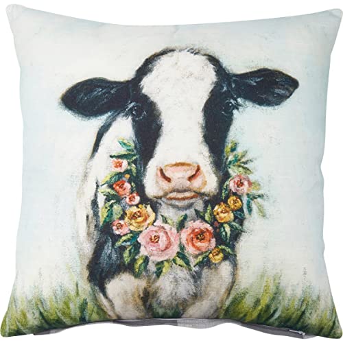 Primitives by Kathy Decorative Pillow, 16" x 16", Multicolor