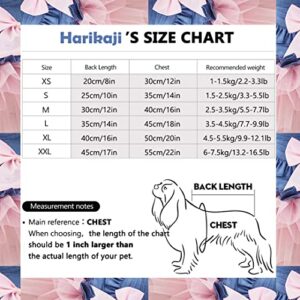 Harikaji Pet Clothes, Sweet Bowknot Small Dog Skirt Girl Tutu Clothing Puppy Cat Sleeveless Apparel Teddy Clothes Wedding Dresses for Spring and Summer (XL)