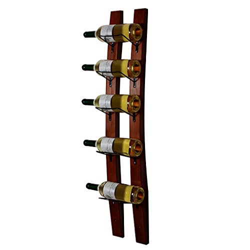 Wine Rack Solid Wood Wine Rack Vintage Wine Rack Creative Shelf Wall-Mounted Wine Rack Goblet Holder Wine Rack Glassware Rack Cup Holder