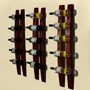 Wine Rack Solid Wood Wine Rack Vintage Wine Rack Creative Shelf Wall-Mounted Wine Rack Goblet Holder Wine Rack Glassware Rack Cup Holder