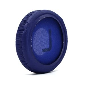 defean 70mm Round Ear Cushion Replacement Cushions Ear Pads Compatible with Sony MDR-ZX110 / MDR-ZX330BT / V150 / WH-CH500 / JBL T500BT / T450BT &Many Other 70MM Round On-Ear Headphones (Blue)