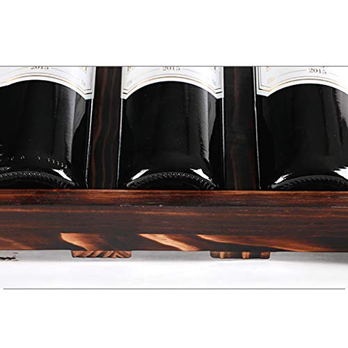 Wine Rack Solid Wood Wine Rack Freestanding Wine Rack Shelf Wine Rack Plug-in Wine Rack 5 Bottles of Red Wine Can Be Placed (Color : C1)