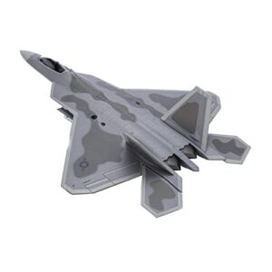 NUOTIE Classic USA F22 Raptor Fighter Attack Pre-Build Model 1:72 Aircraft Alloy Diecast Airplane Military Display Model Aircraft for Collection or Gift (AK 093)