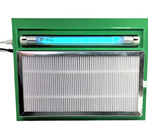 Portable Laminar Flow Hood with UV Sterilization Light, for Sterile Transfers in Plant Tissue Culture, Mycology, Electronics Repair, and More