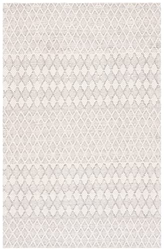 Safavieh Marbella Collection Accent Rug - 3' x 5', Ivory, Handmade Trellis Wool, Ideal for High Traffic Areas in Entryway, Living Room, Bedroom (MRB175A)