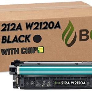 BGI Remanufactured Toner Cartridge Replacement for HP 212A W2120A Black Toner for Use in M554 M555 MFP M578 Series | TAA Compliant, STMC Certified, USA Remanufactured Product | with Chip