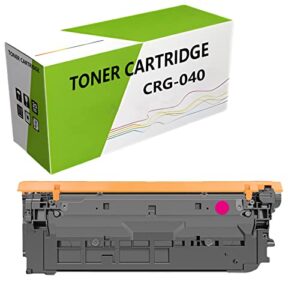 crg-040 toner cartridge for canon, compatible imageclass lbp712cdn 712cx 710cx printer magenta*1