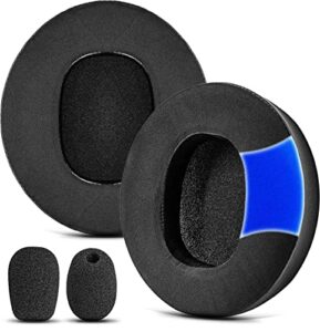 earpads compatible with ls31 ls41 ls35x ls50x headset with microphone foam i replacement ear cushion (cooling gel fabric)