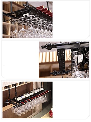 Wine Racks Metal Creative Home Bar 、 Wine Rack Hanging Glass Holder、Wine Glass Rack, Shelf Wine Glass Holder,Wine Glass Rack, Wine Glass Rack, Champagne Glass Rack,Glassware Rack