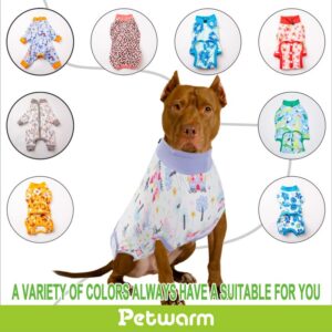 PetWarm Dog Surgical Recovery Suit – Post-Spay & Neuter, Weaning, Prevents Licking After Surgery Onesie for Male & Female – Pet Recovery Suit for Dogs – Professional Pet Recovery Shirt, XX-Large