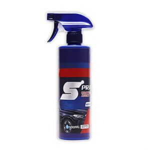 3 in 1 ceramic car coating spray, 500ml, 3 in 1 high protection quick car coating spray, ceramic car wax polish spray, plastic parts refurbish agent, quick detail spray for cars, car coating spray