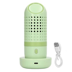 portable ultrasonic washing cleaner,plplaaoo fruit and vegetable washing machine, wireless food purifier ipx7 waterproof portable wireless usb rechargeable food purifier for rice food (green)
