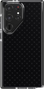 tech21 evo check for samsung galaxy s23 ultra - smokey black 16ft drop protecion shockproof shock-resistant and scratch-resistant phone case