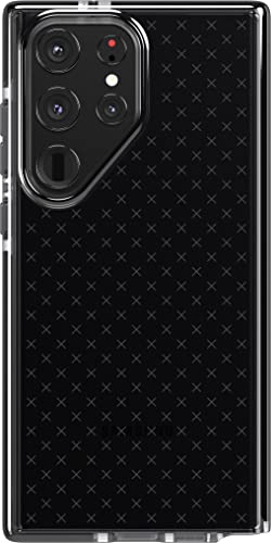 tech21 Evo Check for Samsung Galaxy S23 Ultra - Smokey Black 16ft Drop Protecion Shockproof Shock-Resistant and Scratch-Resistant Phone Case