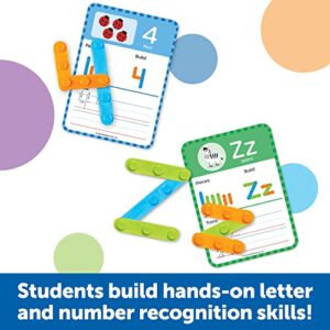 Learning Resources Skill Builders! Letter & Number Maker Classroom Set, 200 Pieces, Age 5+, Teacher Supplies, Learning Numbers Toys for School