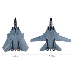 Udnorbay 1/100 US Navy F-14B Tomcat VF-103 Fighter Jolly Rogers Airplane Model Military Aircraft Diecast Models