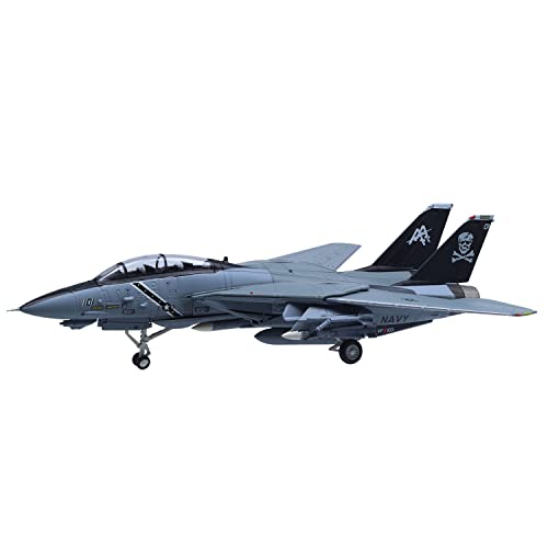 Udnorbay 1/100 US Navy F-14B Tomcat VF-103 Fighter Jolly Rogers Airplane Model Military Aircraft Diecast Models