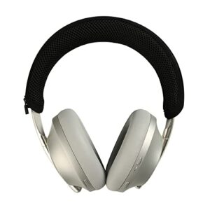 headband pad cushion for bose 700 headphones, replacement headband cover protector zipper installation - black