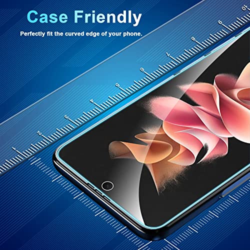 [1Set 5PCS] Galaxy Z Flip 3 Screen Protector, Inside TPU Film + Full Covered Outer + Back Cover Screen Protector, High Clarity, Anti-Shatter, Bubble Free for Samsung Galaxy Z Flip 3 5G Screen Protector