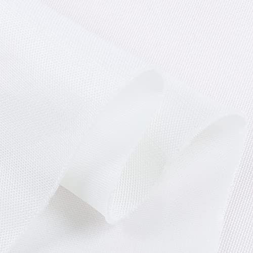 Breathable 3D Air Mesh Fabric,Light 3 Layers Sandwich Spacer Mesh Fabric, Apply to DIY Craft,Upholstery,Home Applications, Chair,Bags,Clothes,Shoes, Lining, 1yard/36"x56",Sold by The Yard (White)