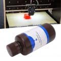 3D Printer Resin, LCD DLP Photopolymer Resin UV Curing High Hardness Toughness for LCD 3D Printing 500g (White)